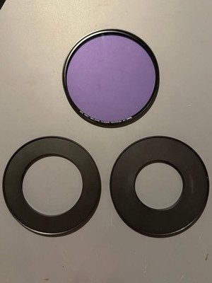 Kase KW Revolution Neutral Night Pollution Filter + Adapter Rings