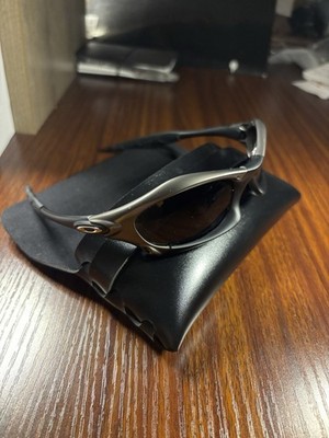 Oakley Splice Sunglasses Jet Black Metal Frame Brand New