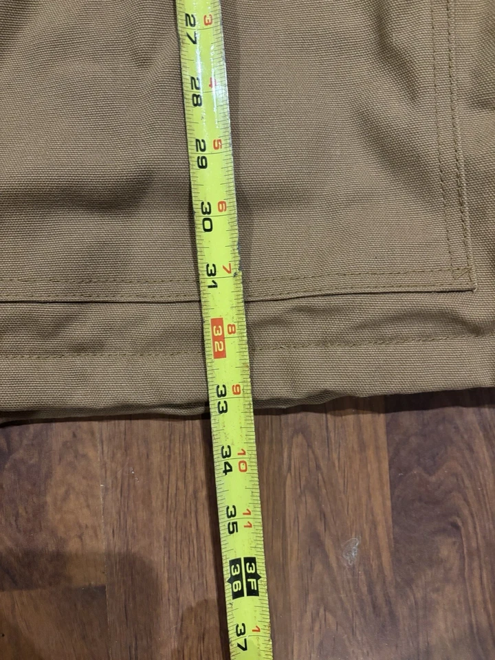 Vintage Carhartt Jacket Brown FR Flame Resistant Quilt Lined Canvas Men’s 2XL - Image 2 of 4