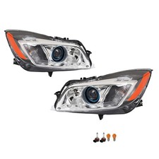Fit For 2009-2012 Buick Regal Hidxenon Projector Headlight Headlamps Left Right
