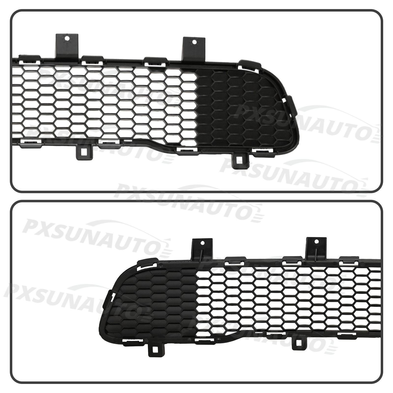 Front Bumper Complete Grill Upper For Jeep Compass 2017 2018 2019 2020 2021