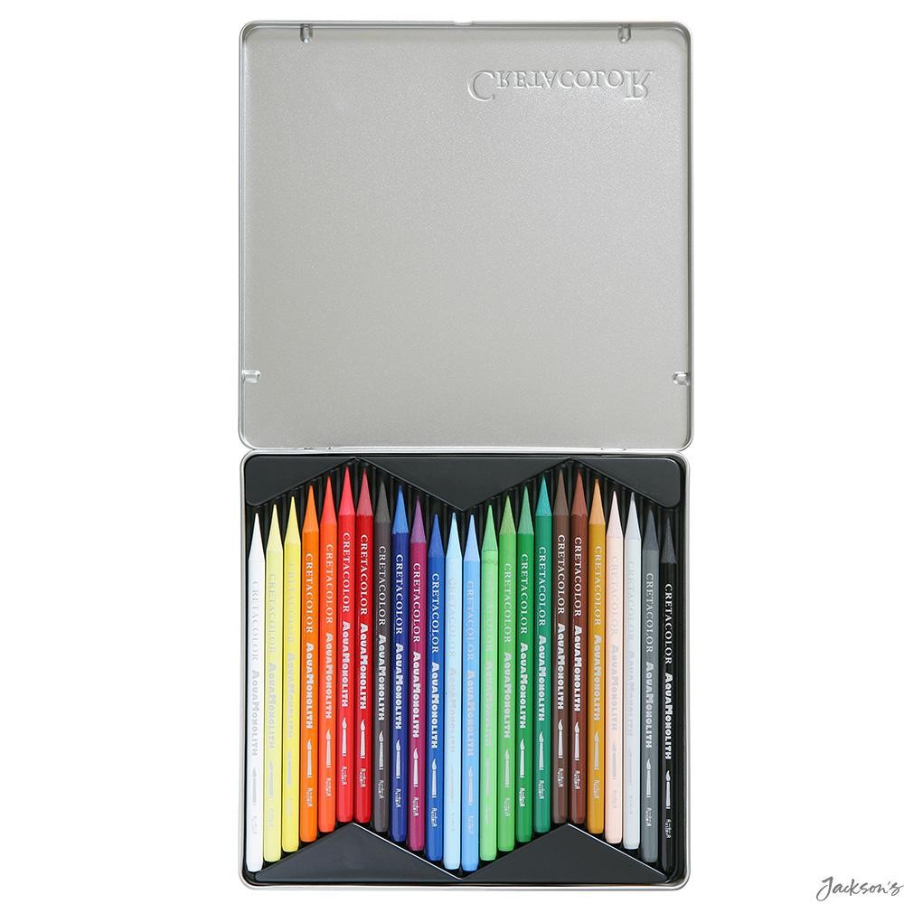 Cretacolor Aquamonolith Watercolour Monolith Set Of 24 Artists Drawing Sticks