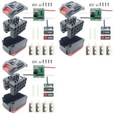 3X 15 Hole 18650 Li-Ion Battery Case Box PCB Board for  Zhipu8447