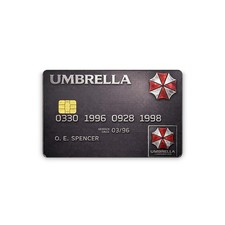 Resident Evil Umbrella Corporation Credit Card Skin Debit Card Sticker