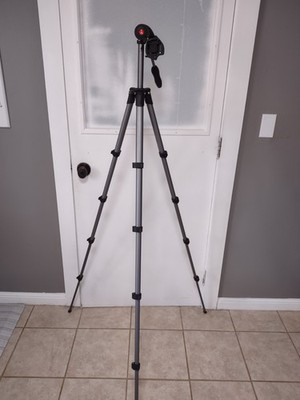 Manfrotto Compact Advanced Aluminum 65'' Tripod 3-Way Head MKCOMPACTADV-BK