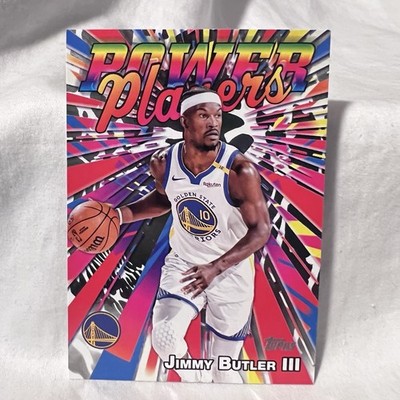 2025-26 Topps Basketball Jimmy Butler #PP-10 Power Players Warriors + Base Card