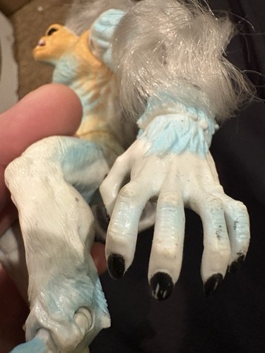 Marvel universe WENDIGO incredible hulk animated toybiz sasquatch white No Tail - Picture 10 of 10
