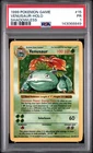 1999 POKEMON BASE SET SHADOWLESS #15 VENUSAUR-HOLO PSA 1