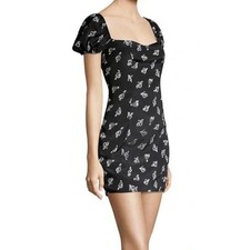 Likely Cavanaugh Rose Print Mini Dress Size 4