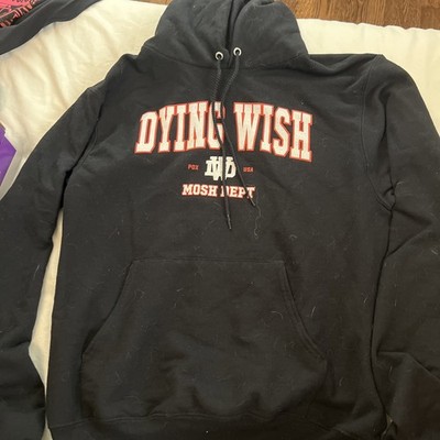 Dying Wish Mosh Dept Hoodie - Size Small Champion