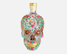 350ml Hand Painted Mexican Calavera Glass Bot...