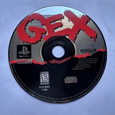 Gex Sony PlayStation 1 PS1 1996 - Authentic Game Disc Only - TESTED Works Great