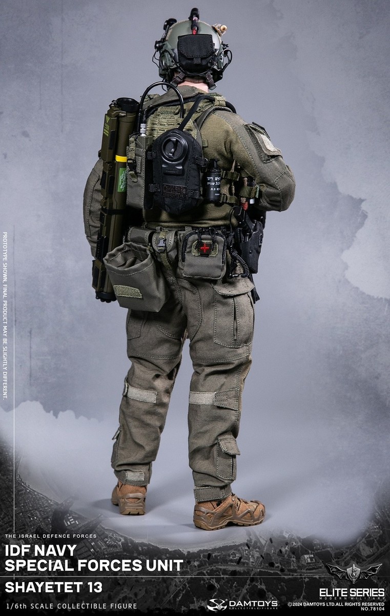 DAMTOYS 78104 1/6 IDF Navy Special Forces Soldier Action Figure