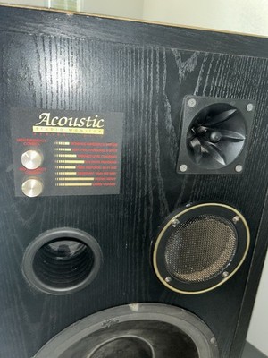 【美品】ACOSUTIC STUDIO MONITOR 3311 スピーカー Acoustic Studio Monitor Series 3311 Floor Standing Stereo Speakers