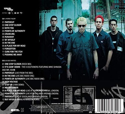 Hybrid Theory 20th Anniversary Edition CD by LINKIN PARK 2Disc by LINKIN PARK