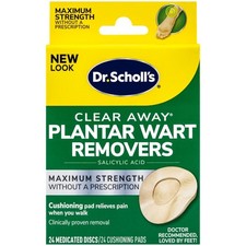 Dr. Scholl's Clear Away Plantar Wart Removers 24ct