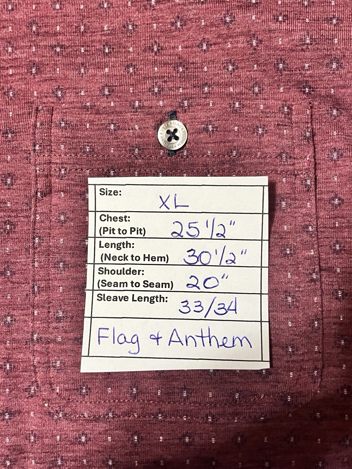 Flag & Anthem Madeflex Performance Stretch Long S… - image 6