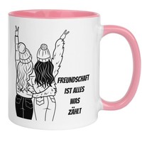 Tasse Freundschaft – „Freundschaft Ist Alles“ – Geschenk Beste Freundinnen
