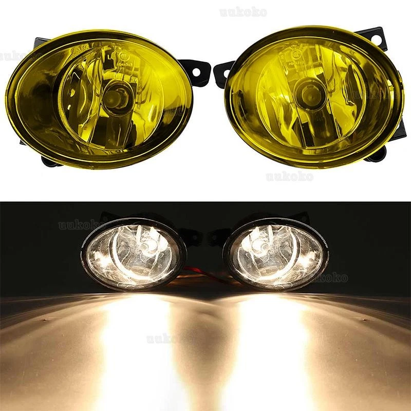 For BMW 1/2/3/4 Series F30 F20 F22 F32 Halogen Yellow Lens Pair Front Fog Light Foto 3 de 4