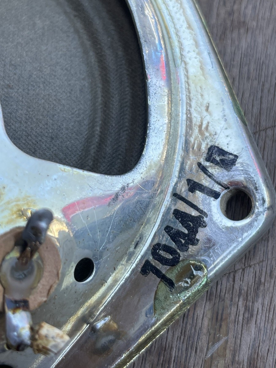 Grundigビンテージ105x155mm口径フルレンジユニット7044/1ペア Grundigビンテージ105x155mm口径フルレンジユニット7044/1ペア