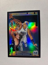 2003-04 Topps Chrome #87 Drew Gooden Black Refractor Orlando Magic #d 500