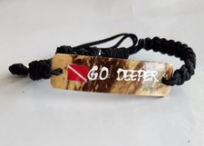 SCUBA DIVING - GO DEEPER cord Bracelet