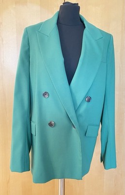 Cos Blazer 36 S Wolle Grün Ungetragen Wie Neu