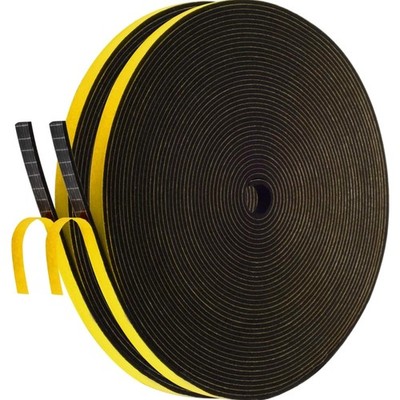 20m Dichtungsband Selbstklebend für Türen Fenster 6mmB x1.5mmD Moosgummi Dich...