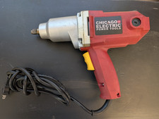 Chicago Electric 1/2” Electric Impact Wrench 120V 7A 2100 RPM Heavy Duty