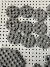 LEGO Dark Bluish Gray Plate 89523 60474 4032 Bulk 105pcs