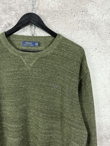 Polo Ralph Lauren Pullover Rundhals Grün Herren Größe L - Bild 4 von 10