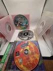 Sony PlayStation 1999 Lot Of 3 Games Ape Escape Spyro and Crash Bash