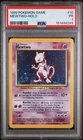 Pokémon Mewtwo Base Set Holo Rare Card 10/102 1999 Wizards Vintage PSA 1