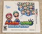Mario & Luigi: Dream Team (Nintendo 3DS, 2013) Complete in Box Very Good, Tested