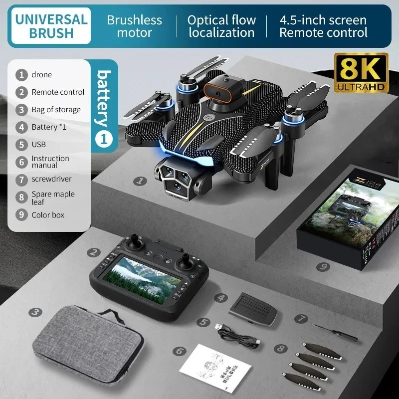 Drone Mijia Z104 par Xiaomi 8K HD GPS FPV Évitement Obstacles Caméra Pro RC UAV - Imagen 2 de 4