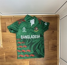 Bangladesh Cricket Jersey ICC World Cup Jersey 2023 India M Med Green Polo Shirt