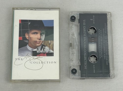 Garth Brooks "The Garth Brooks Collection" & “The Chase” - 2 Cassette Lot Tested - Picture 3 of 9