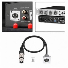 XLR Male to XLR Female Connector Audio Connector Directly Replace Easy