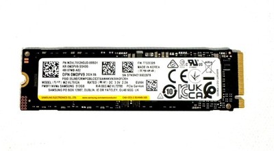 Solid State Drive Dell MDPV9 (Samsung MZVL7512HDJD-00BD1) PM9F1 512 GB Solid