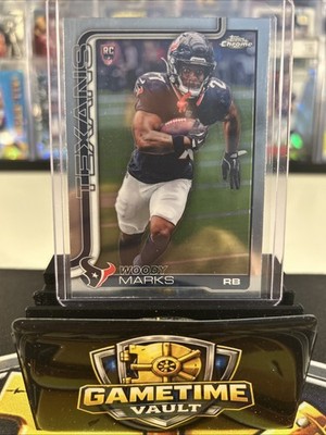 2025 Topps Chrome NFL - Woody Marks  #372 Texans RC