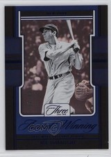 2025 Panini Three and Two Award Winning Blue 4/49 Joe DiMaggio #19 HOF 1f8v
