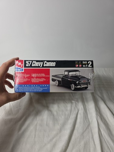 AMT ERTL '57 CHEVY CAMEO 6308 1:25 MODEL KIT FACTORY SEALED 1998 VINTAGE NIB - Picture 4 of 5