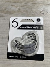 6th Sense  Keel Weighted Swimbait Hooks 5/0- ...