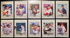 2016 Donruss Baseball Masters of the Game — COMPLETE SET of 10 (MG-1 — MG-10)