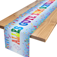 Einschulung Deko, Blau Tischdecke Schulanfang, Alles Gute Zum Schulanfang Tischd