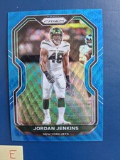 2020 Panini Prizm Blue Wave Prizm Jordan Jenkins #33 New York Jets /199