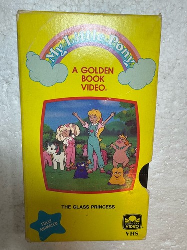 1988 My Little Pony Golden Book VHS - The Glass Princess - Picture 2 of 12