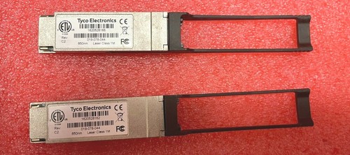 Tyco 019-078-044  MULTIMODE 850NM QSFP (QTY 2) - Picture 1 of 3