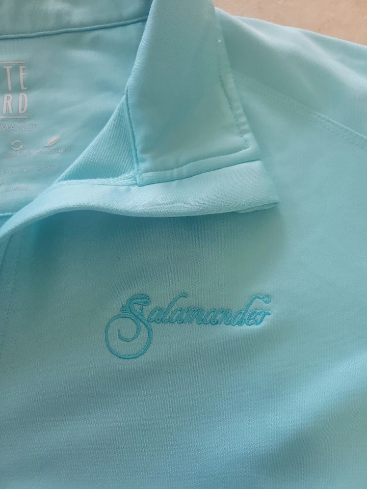 Top Kate Lord Performance Golf Cuarto Cremallera Mujer Talla Grande Pullover Turquesa Foto 3 de 4