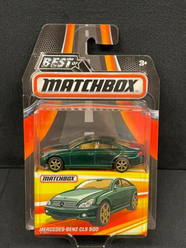 MATCHBOX MOC SEALED 2017 BEST OF SERIES 2 MERCEDES-BENZ CLS 500 GREEN